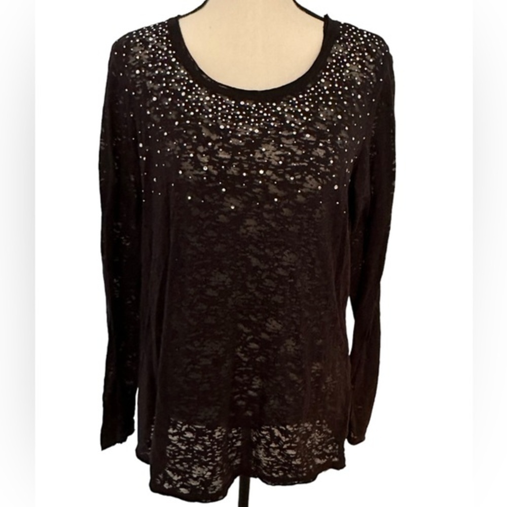 Maurice’s sweatshirt size 1 black decorative